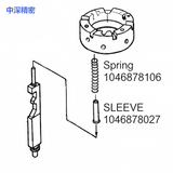 SMT MSR 104687802701 Sleeve 104687810601 NOZZLE SPRING