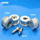 SMT DEK PULLEY SHAFT 188780 185932 PULLEY