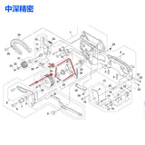 SMT YAMAHA CL12MM Feeder KW1-M2292-00X INDENTATION LVR ASSY