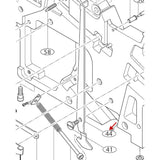J2500038 SMT SAMSUNG Feeder CP45 8mm CLAMP LEVER