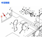 FUJI NXT Feeder XK05553 XK05471 2AGKFA002600 2AGKFA002401 2AGKFA000201 BOARD, PRINTED