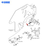 SMT YAMAHA CL24-56MM Feeder Parts KW1-M451G-000 LEVER ASSY