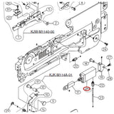 SMT YAMAHA  FS2FT 8MM Feeder KJK-M1185-01 MULTI CYLINDER