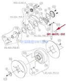 YAMAHA SMT YV100XG CL24-56MM LEVER KW1-M459L-00X