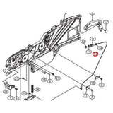 YAMAHA SMT SS8mm Feeder Spare Parts KHJ-MC186-00