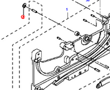 JUKI CTF Feeder E1307706C00 REEL SHAFT 8MM TAPE HOLDER PLATE