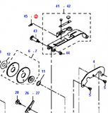 JUKI Feeder FF12 16MM SHUTTER RETURN SP E5210706000 E5210-706-000