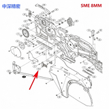 J90611845A DRAIN SENSOR HARNESS ASSY M 08 SMT SUMSANG SM421 471 SME8MM Feeder Spare Parts
