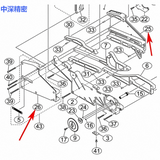 KHJ-MC562-00 KHJ-MC561-00 YAMAHA YG12 YS12 YS24 Feeder BOX,TOP TAPE