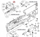 YAMAHA SMT YG100 YG200 FT FS Feeder COLLER KJW-M114P-00