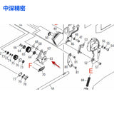 SMT FUJI NXT 8MM Feeder Spare Parts BXT PP02761 PP02763