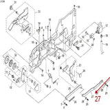 YAMAHA SMT YV  CL12MM Feeder LEVER KW1-M224D-00X